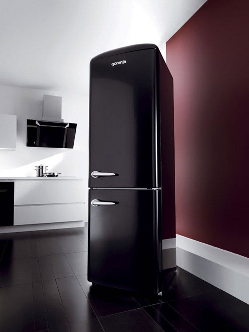 Холодильник Мидеа ретро