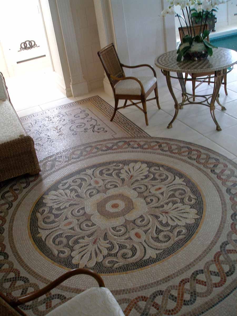 Полы мозаичные Римская мозаика