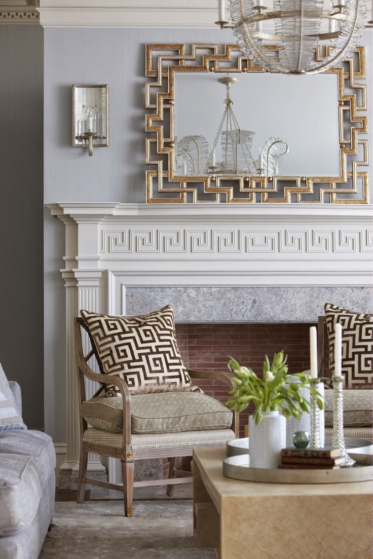 Греческий стиль в интерер