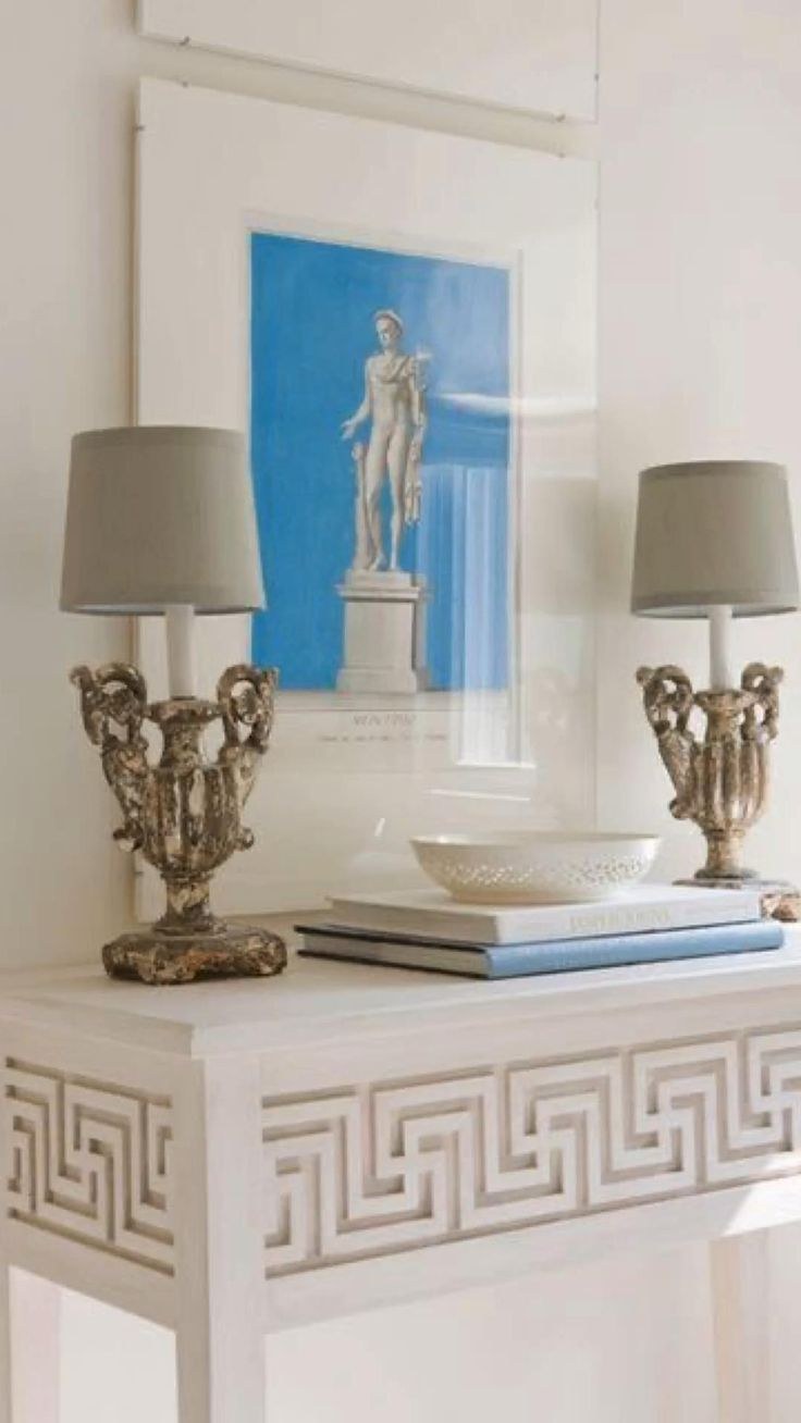 Греческий стиль в интерьере