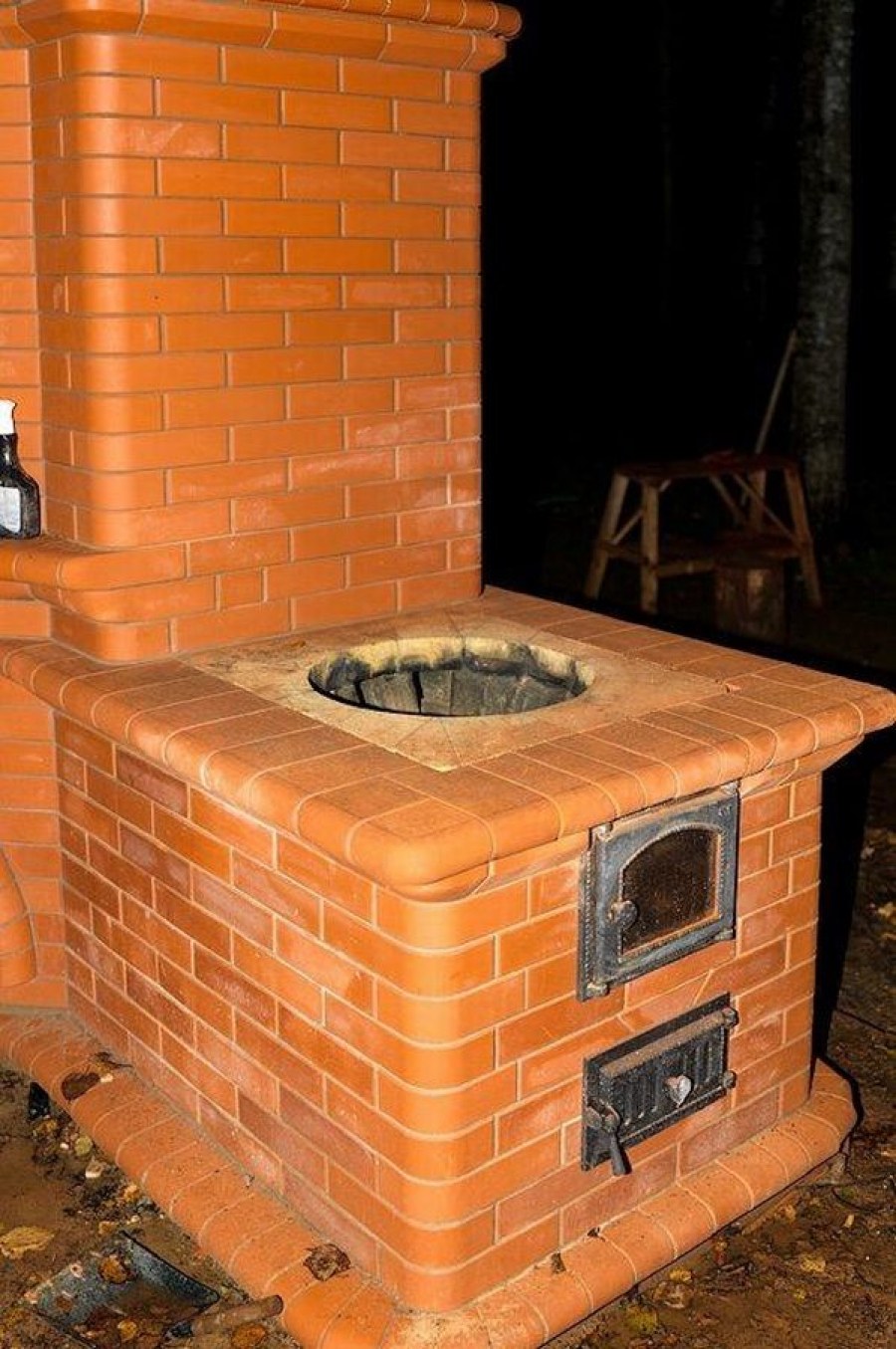 Уличная варочная печь