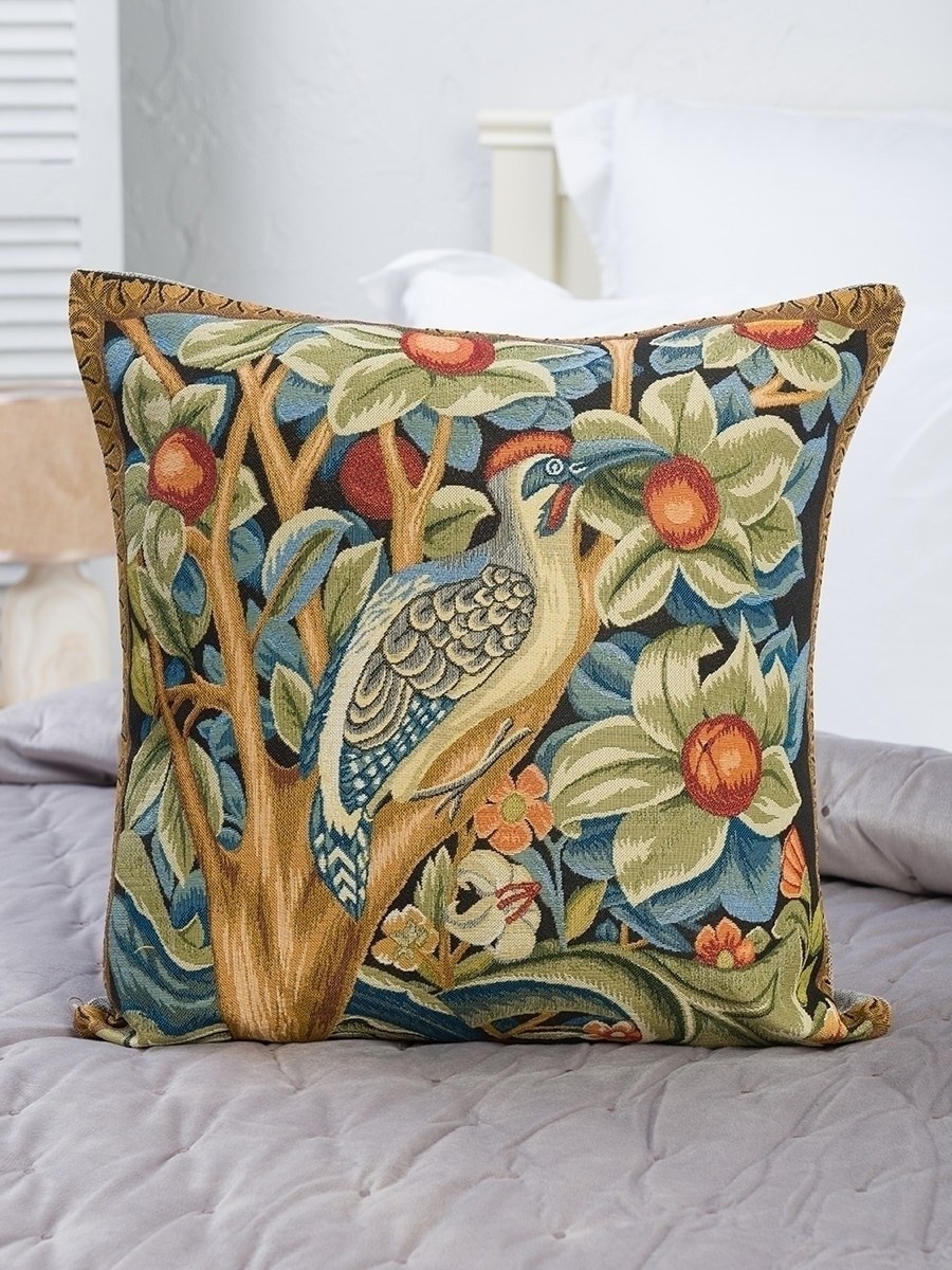 Гобеленовые подушки Уильям Моррис