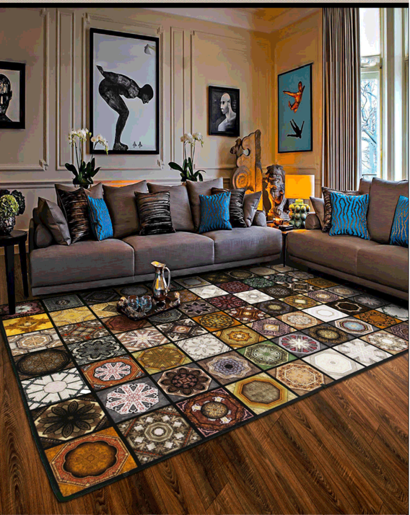 Ковер в интерьере