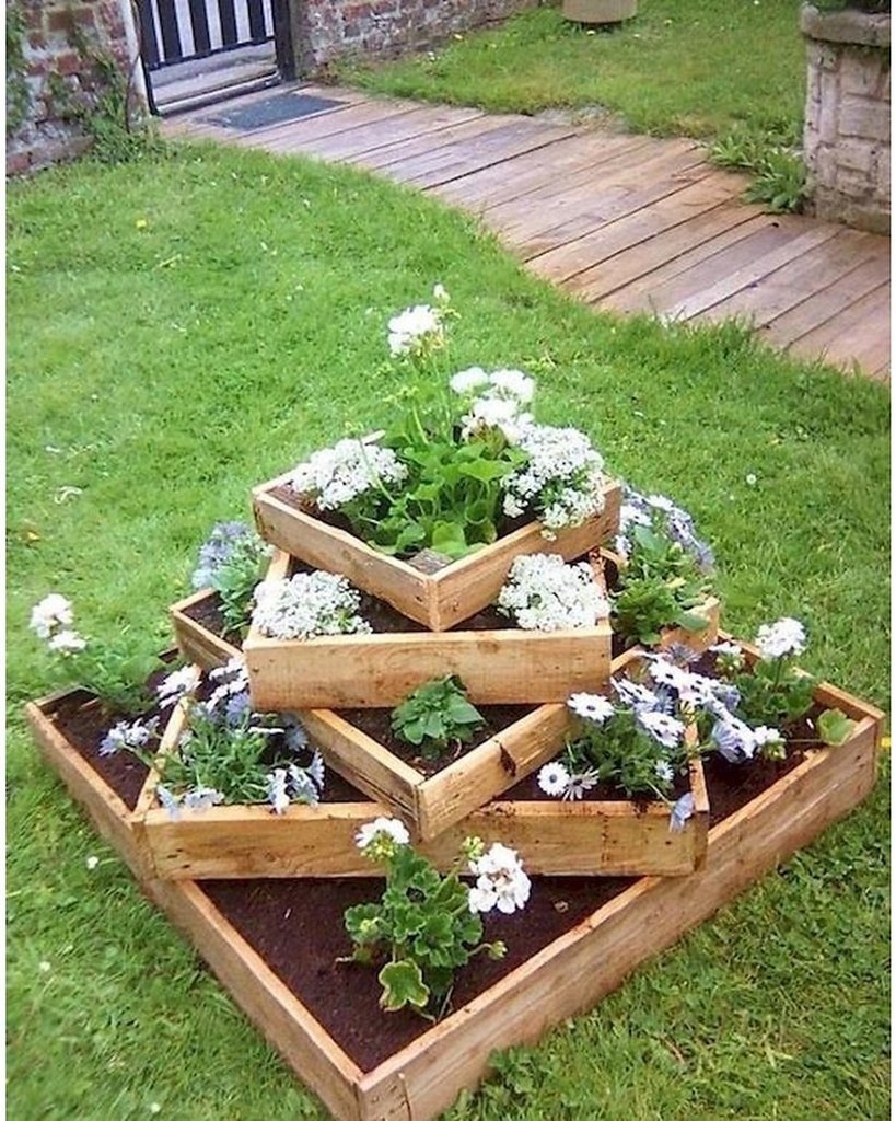 Клумбы на даче