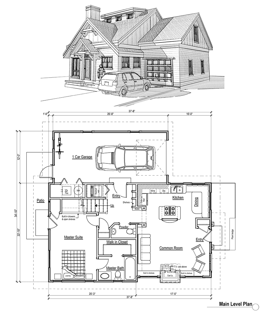 Проекты частных домов чертежи
