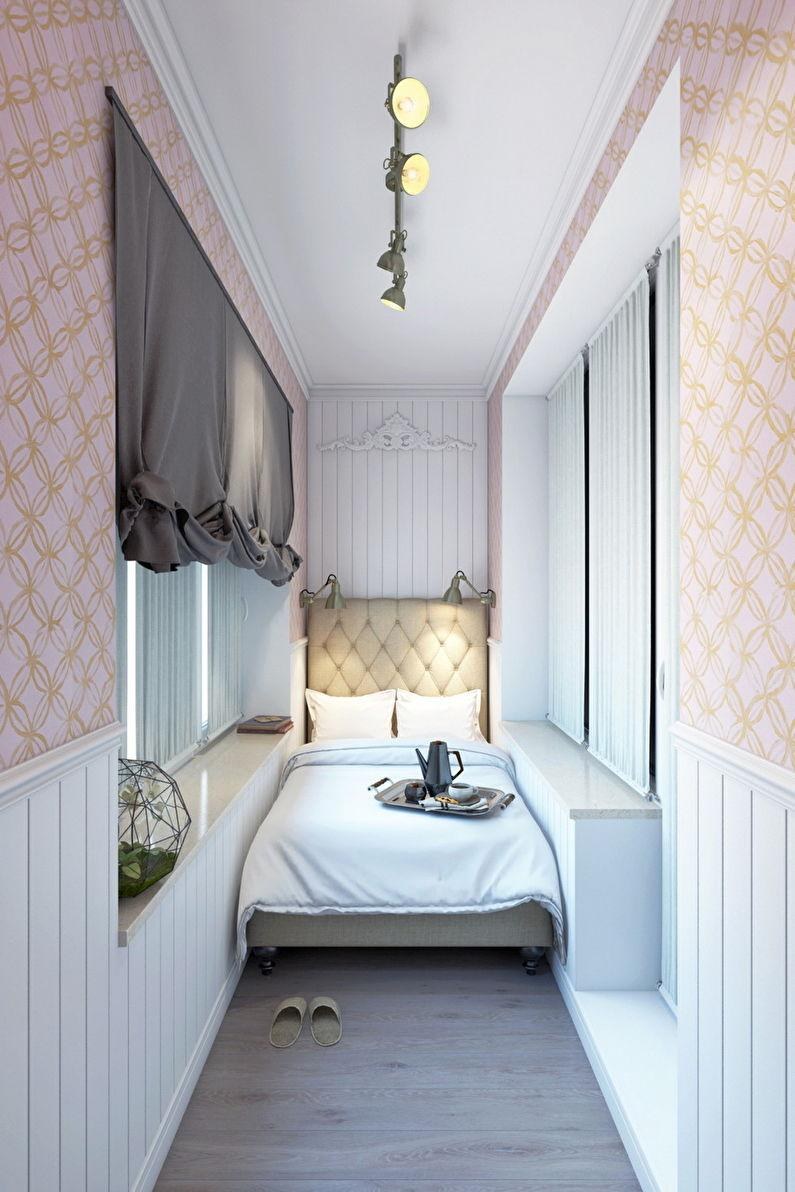 Интерьер балкона