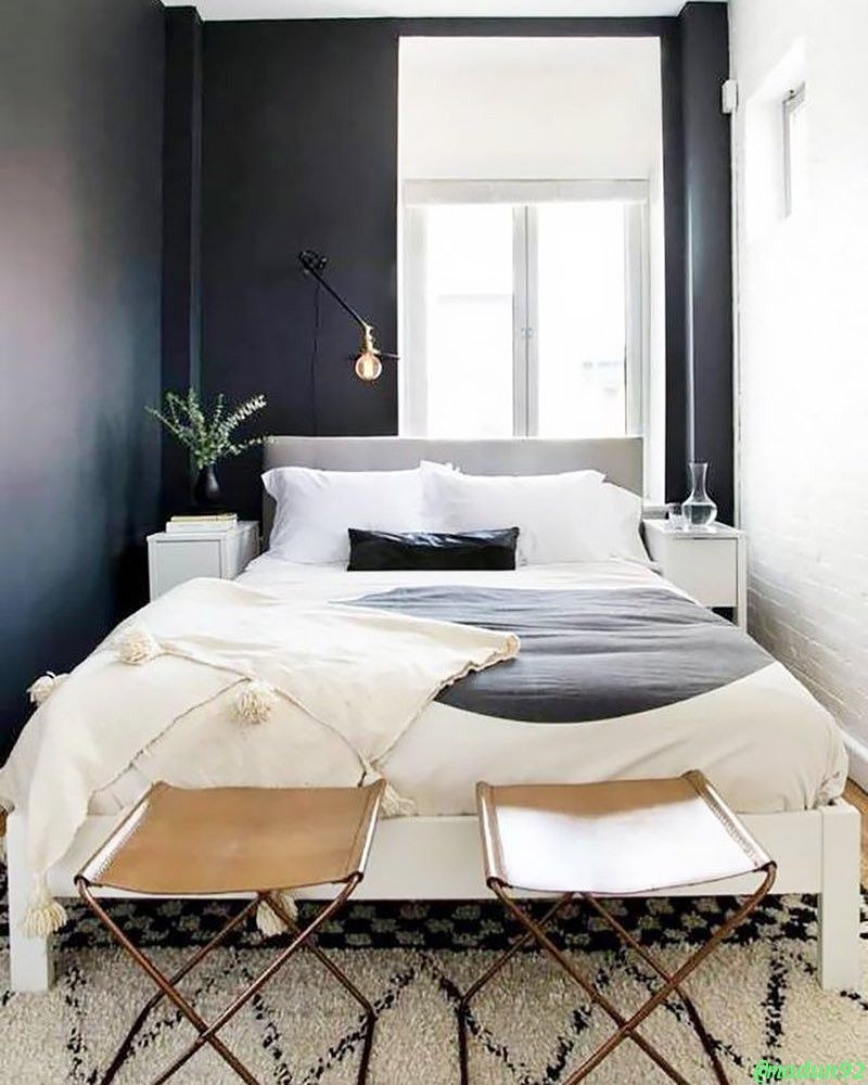 Интерьер маленькой спальни