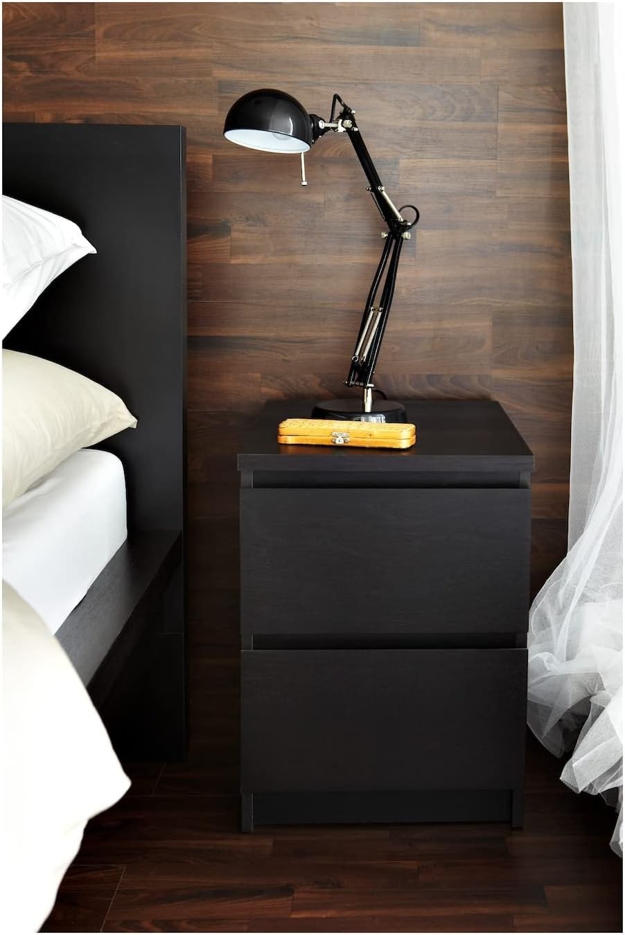 Тумбочка прикроватная икеа МАЛЬМ