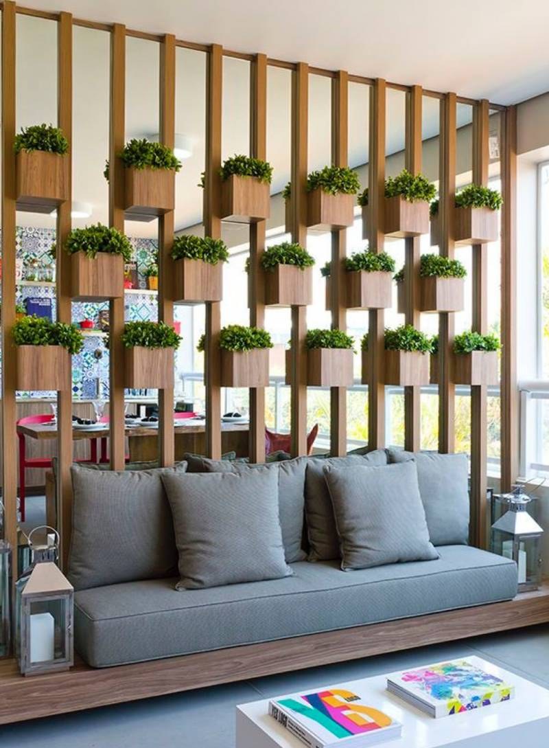 Декоративная перегородка для зонирования