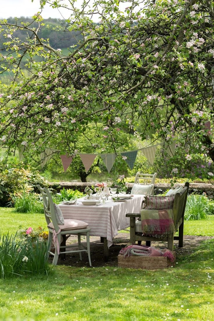 Сад в природном стиле