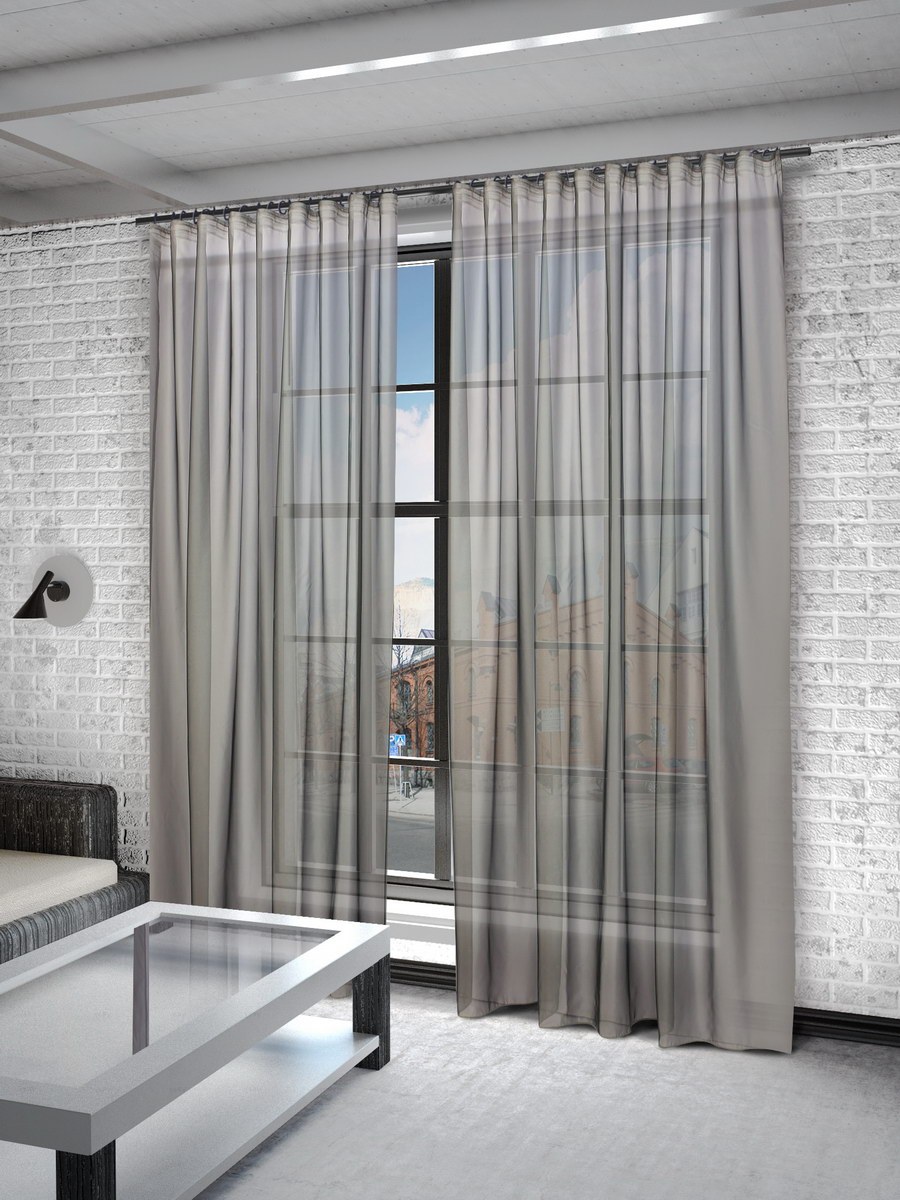 Sanpa Home collection тюль тюль «анела (серый