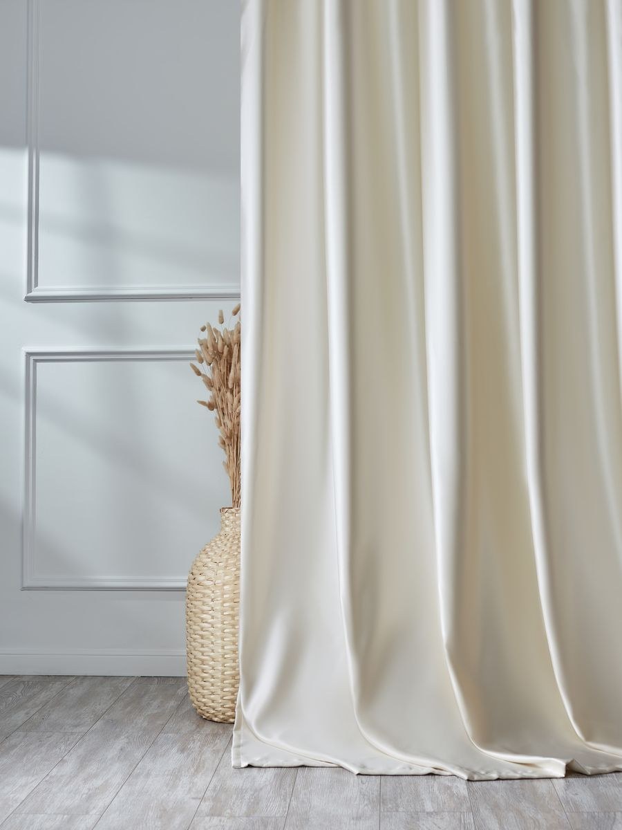 Шторы слоновая кость