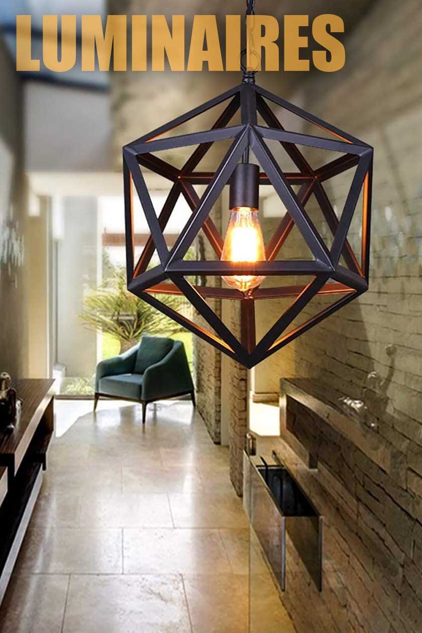 Светильники в стиле Индастриал и лофт