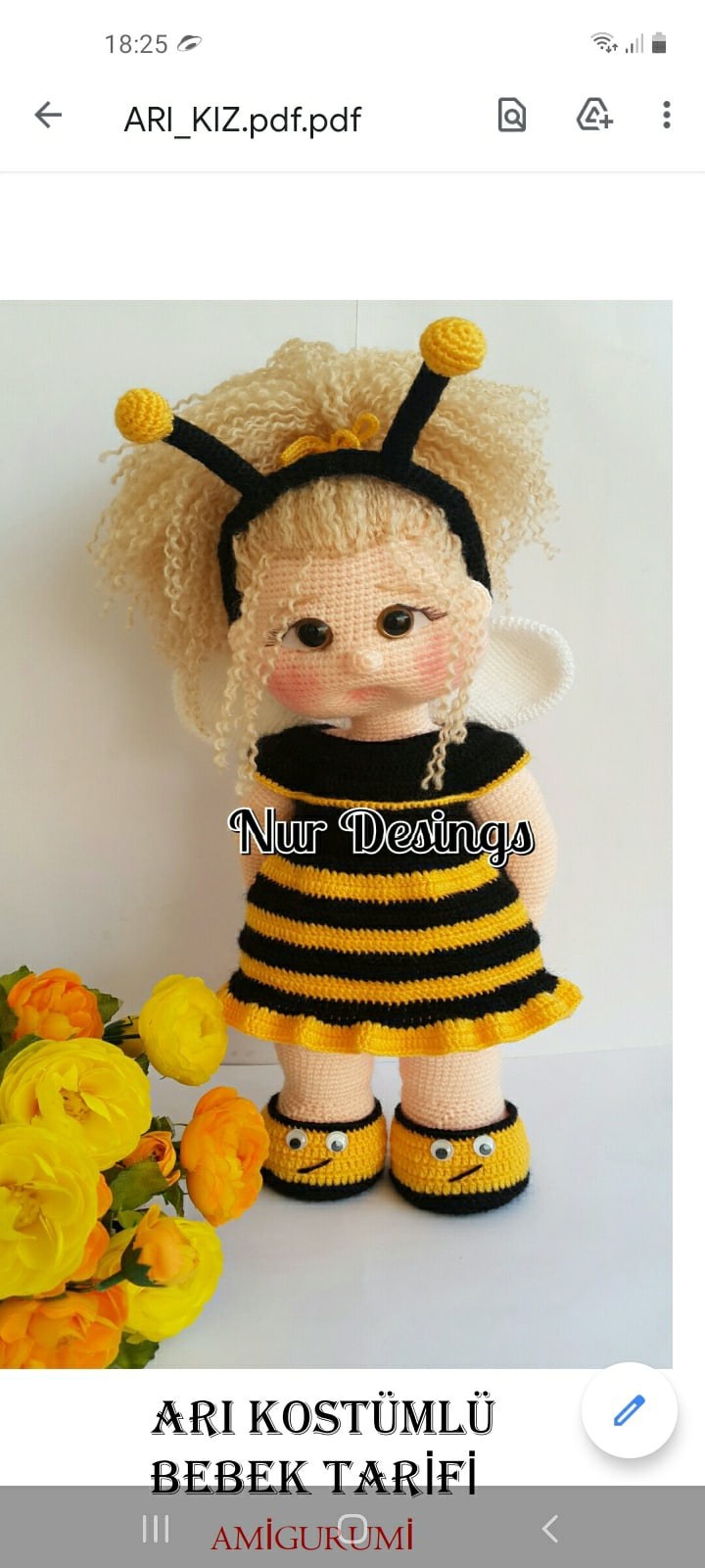 Кукла Пчелка 2023