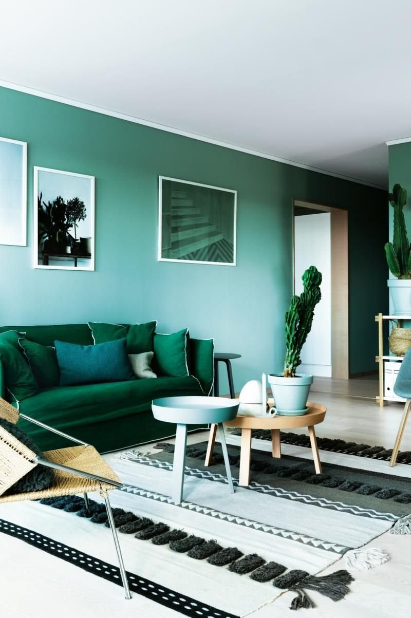 Изумрудные оттенки Dulux