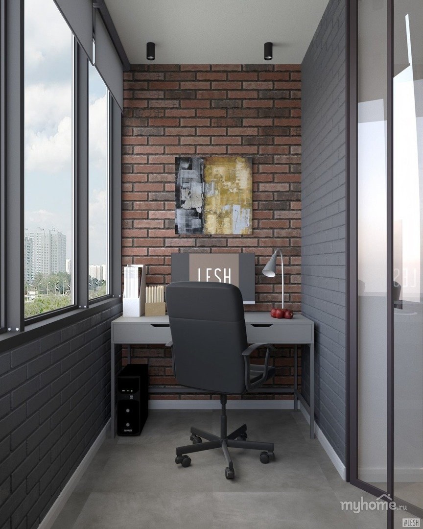 Балкон лофт 3м