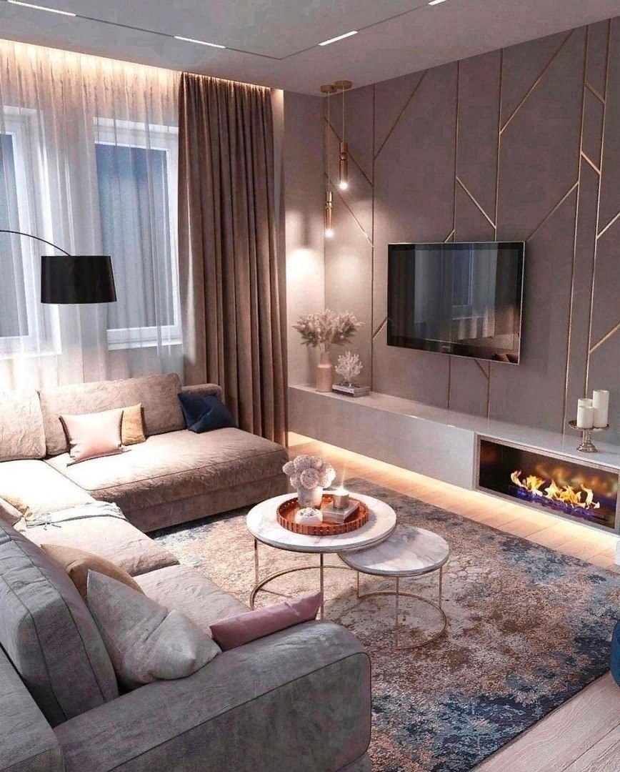 Стильная гостиная