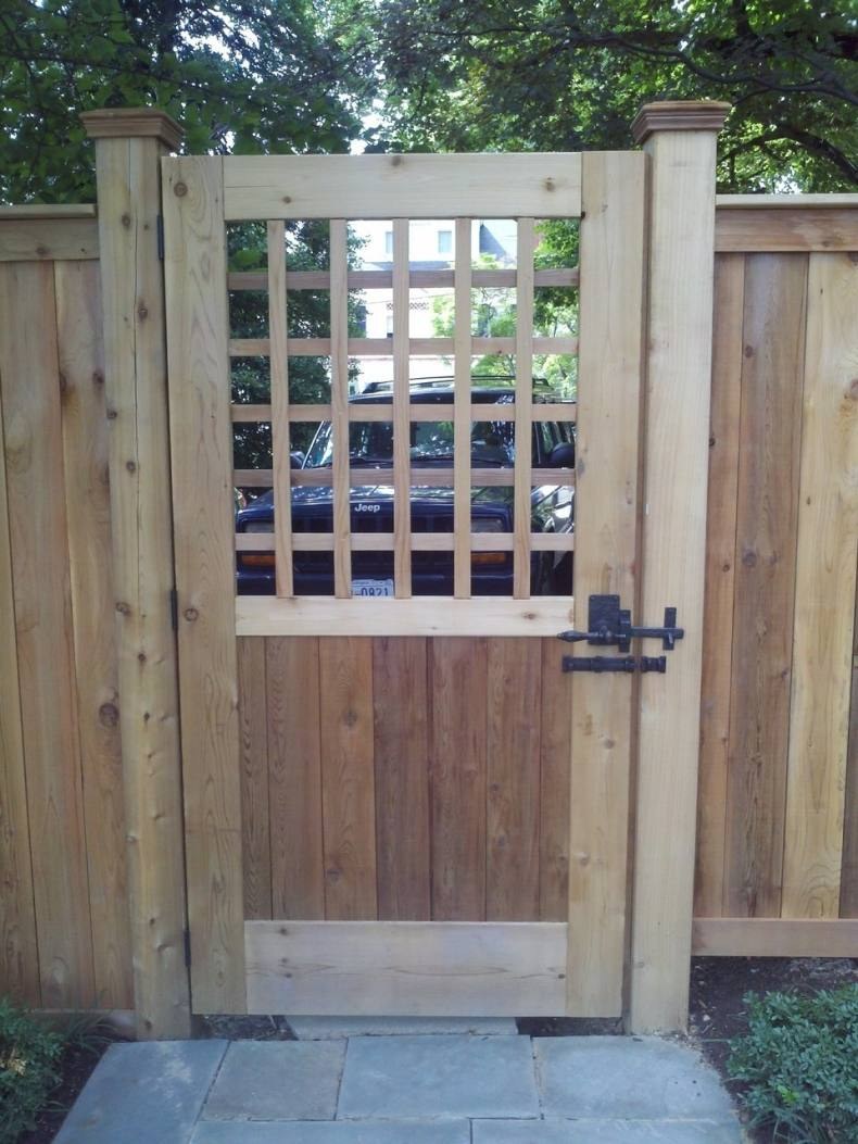 Калитка деревянная