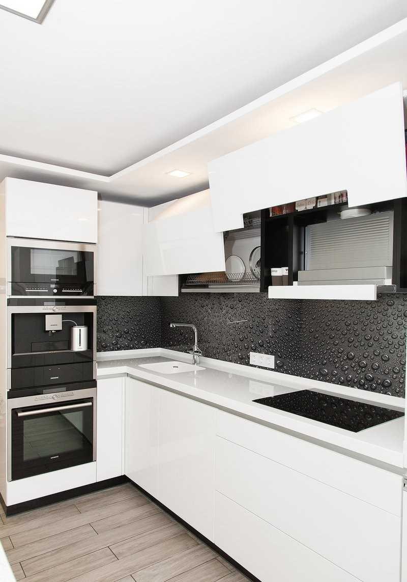 Кухни 9кв м стиль хайтек