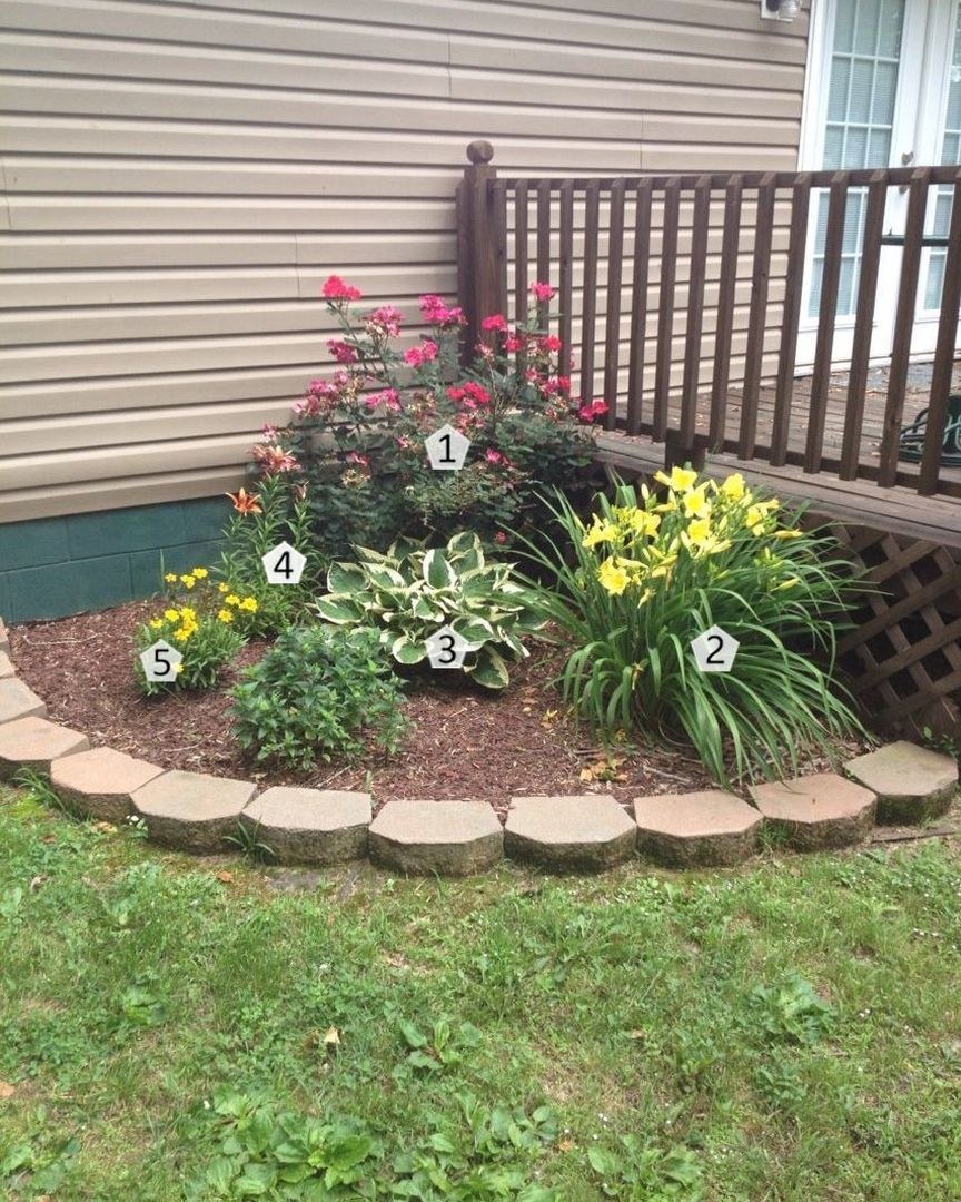 Клумба Бабушкин палисадник