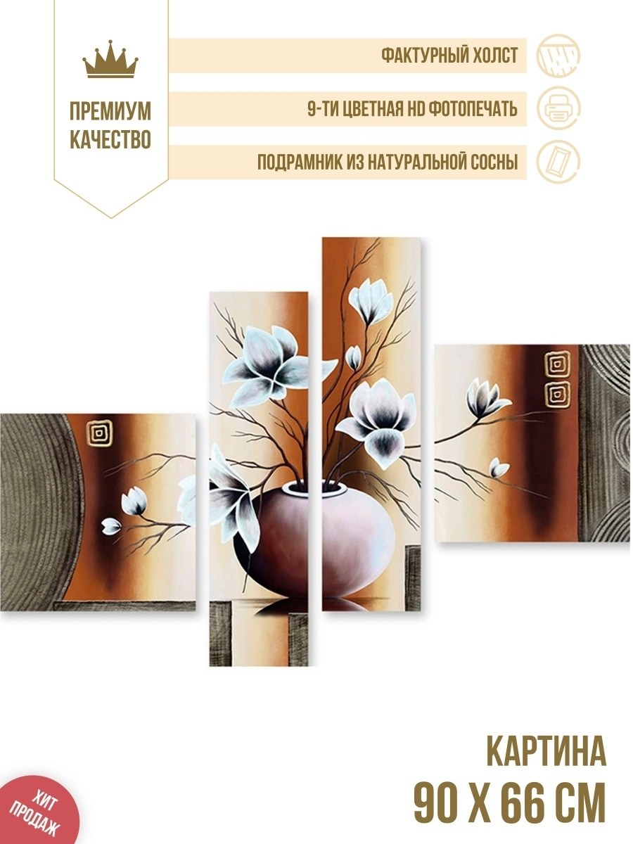 Модульная картина интерьеры