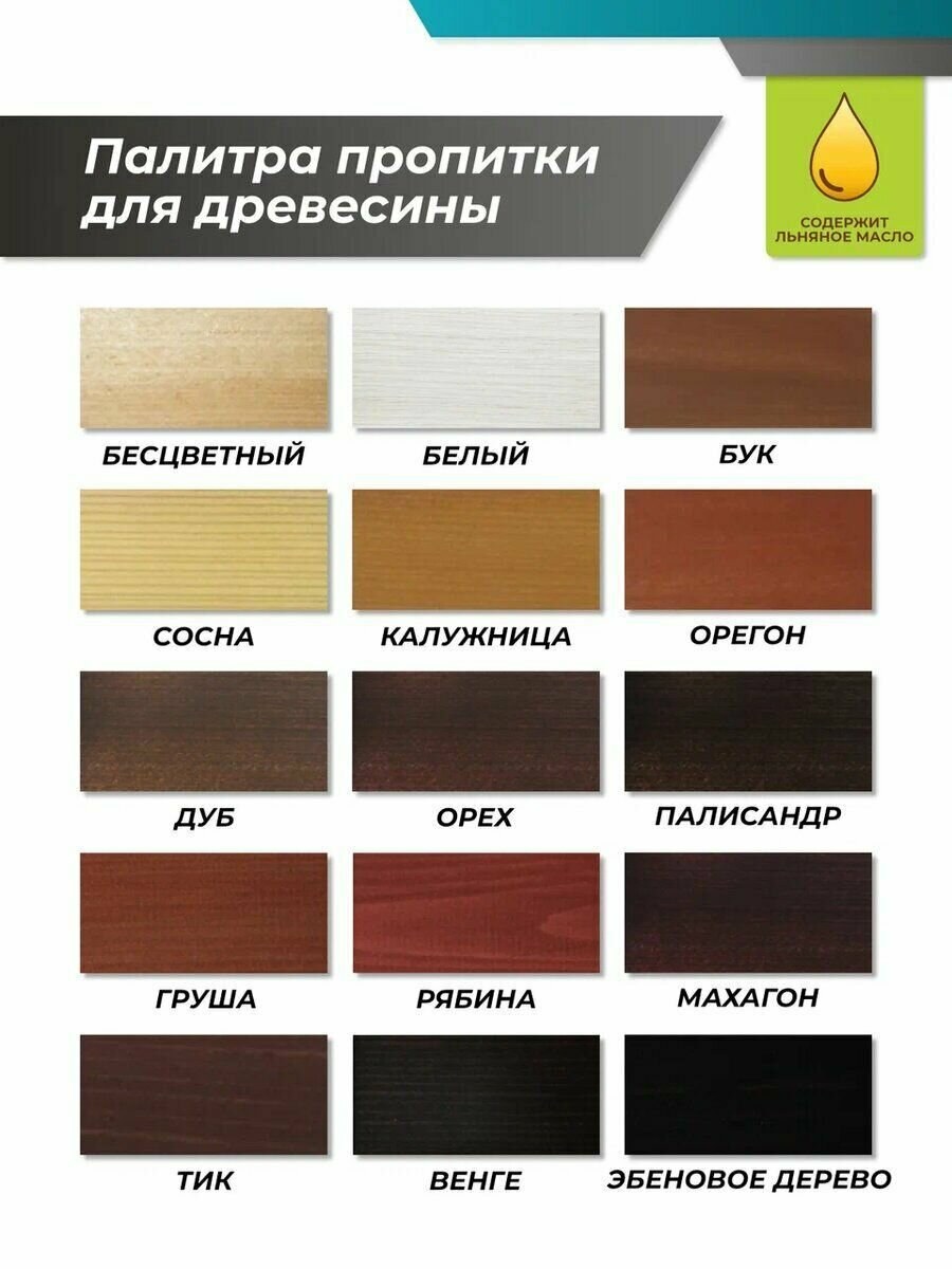 Пропитка лазурит цвет