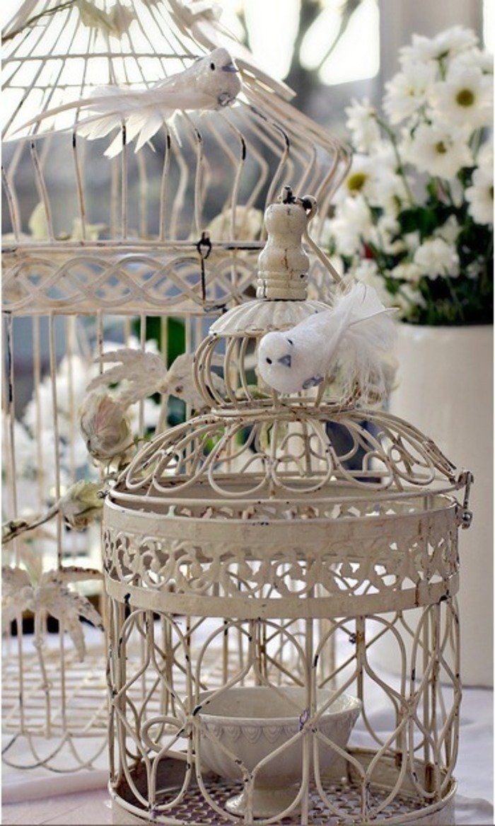 Декоративная клетка шебби Шик