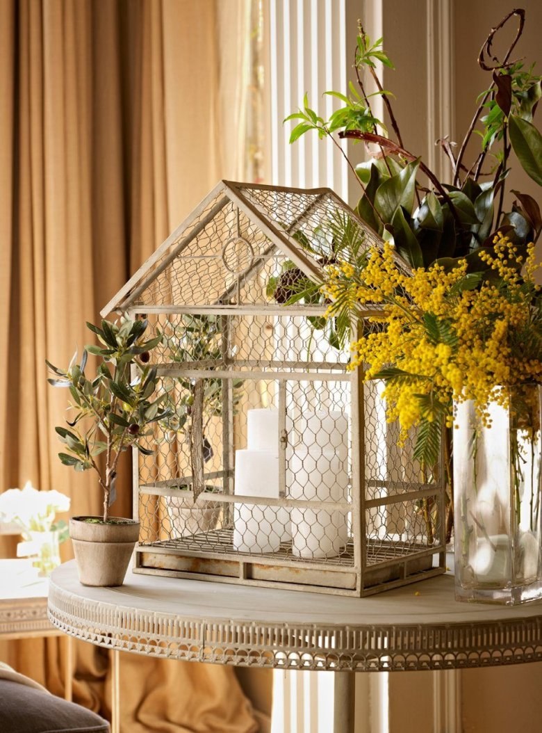 Клетка для птиц декоративная