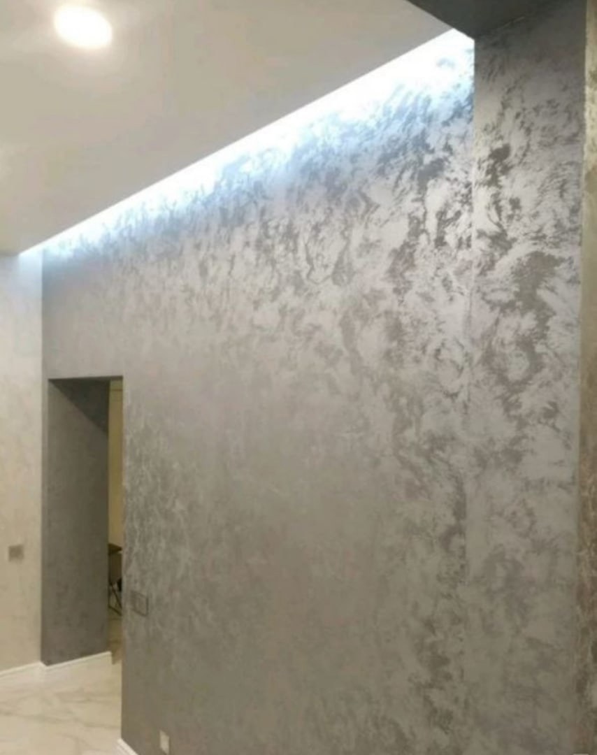 Фактурная штукатурка венецианка