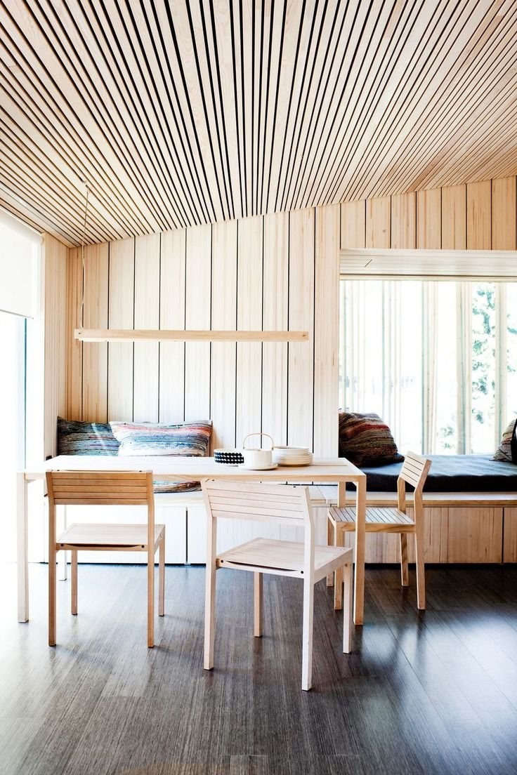 Вагонка на стене