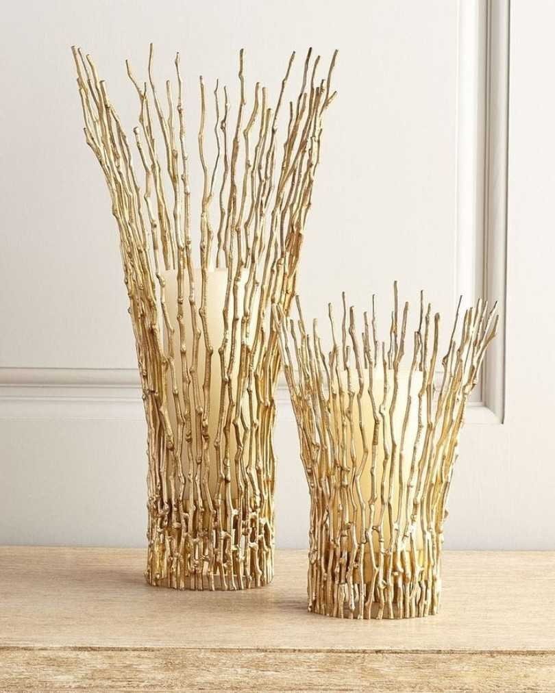 Декоративная ваза из веток