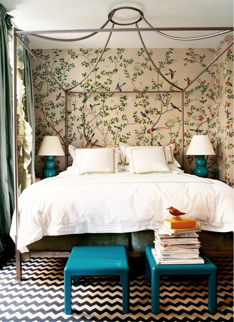 Спальня в стиле Шинуазри