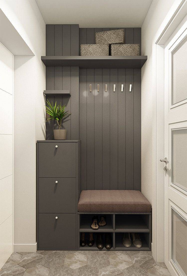 Современная маленькая прихожая