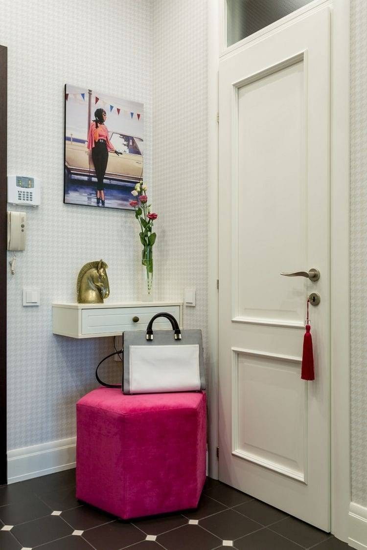 Декор маленькой прихожей