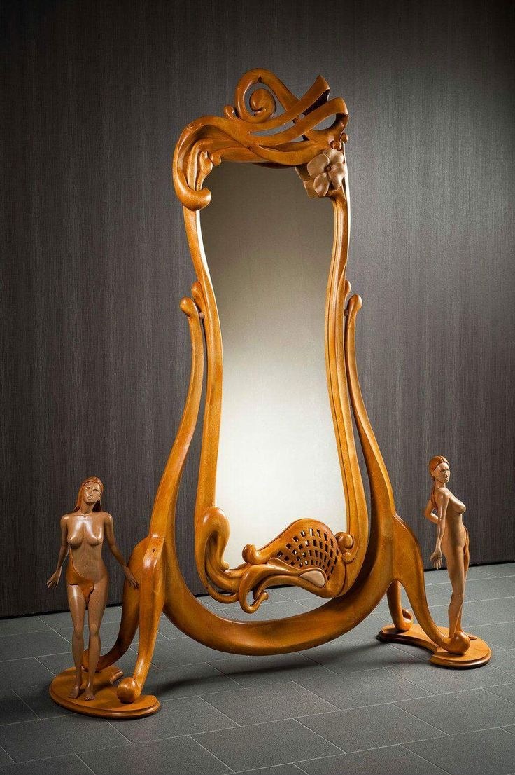 Резьба на мебели в стиле Модерн арт нуво. Арт деко