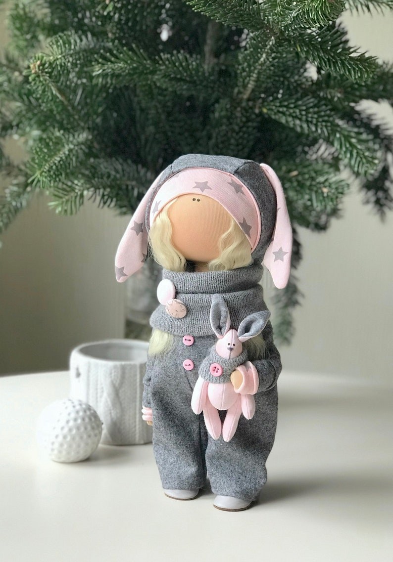 Интерьерные куклы в комбезе