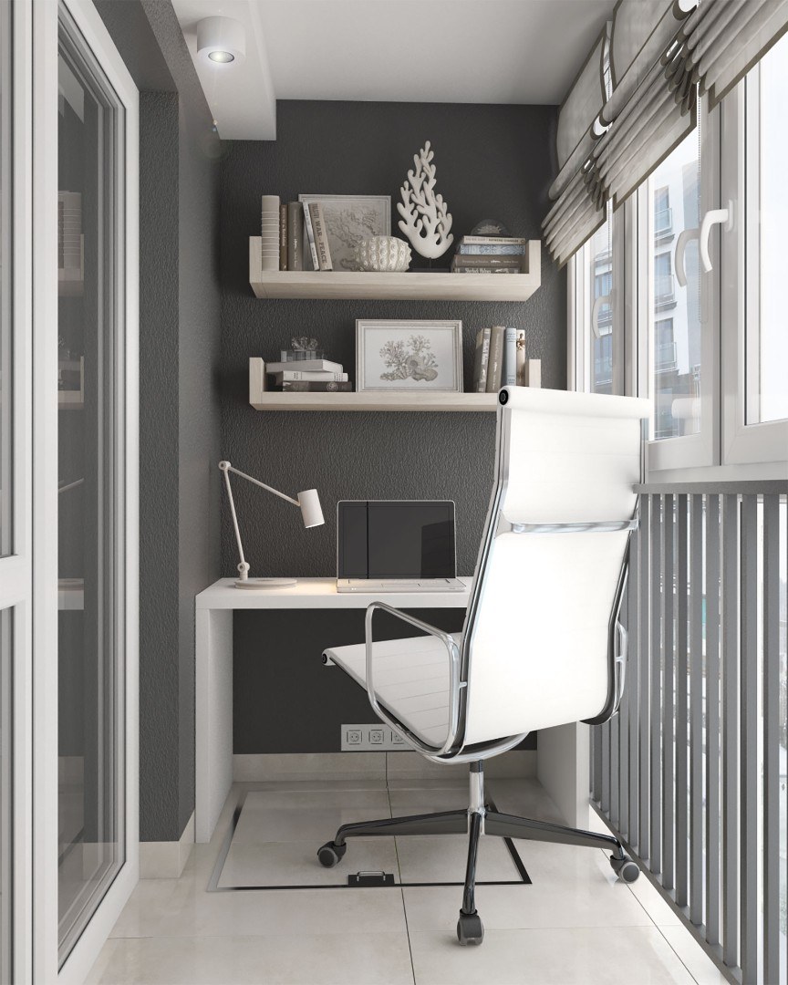 Кабинет на лоджии