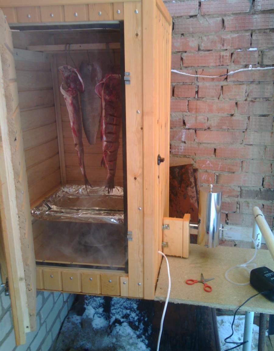 Китайская коптильня холодного копчения