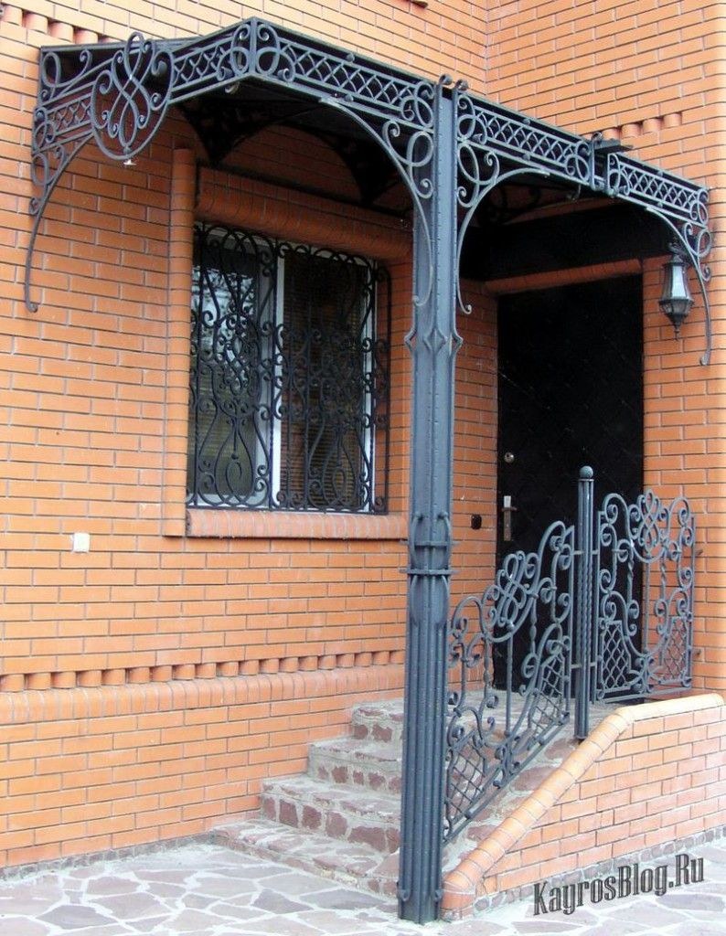 Кованые навесы