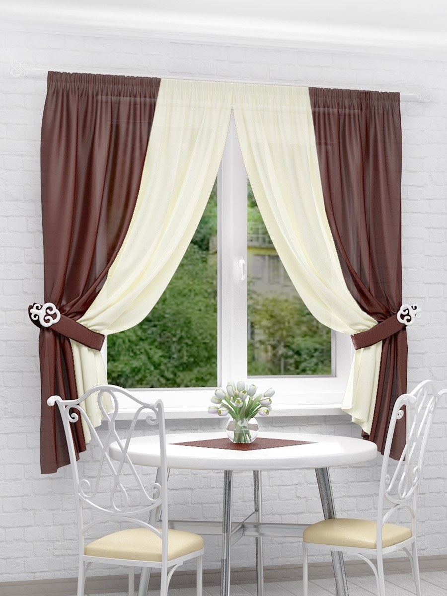 Штора для кухни Параскева Гармония