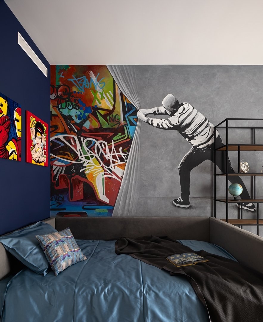 Фотообои на стену в комнату подростка