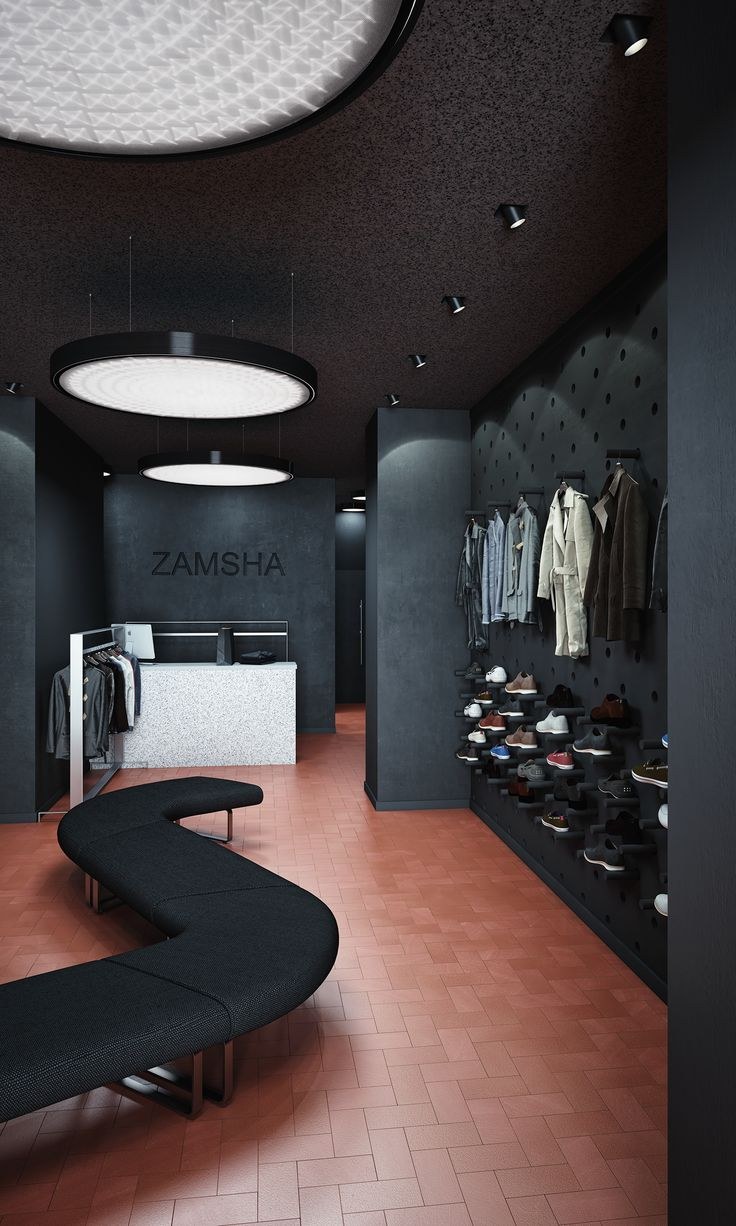 Интерьер небольшого магазина