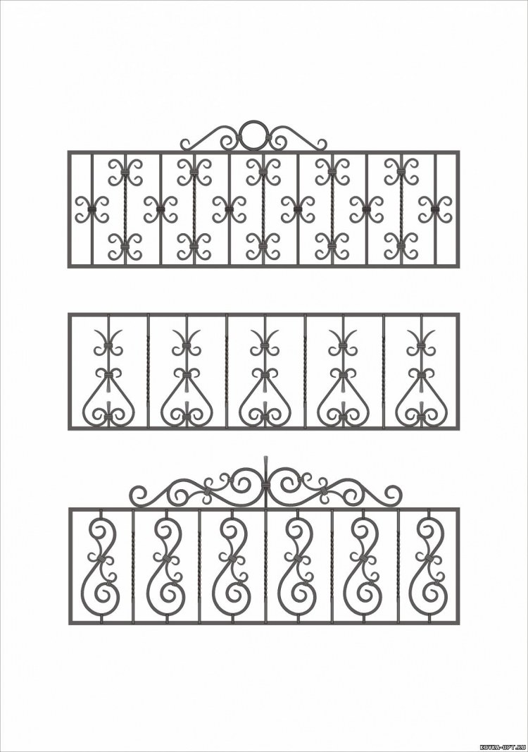Ажурные ограды изо