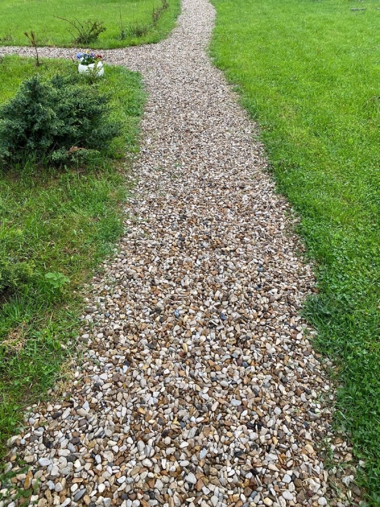 Дорожки из гравия