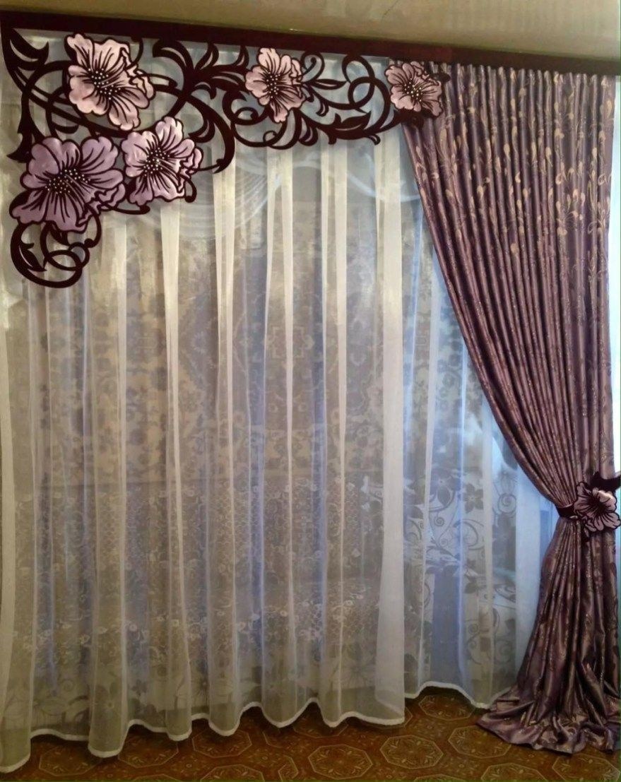 Ламбрекены для штор в зал