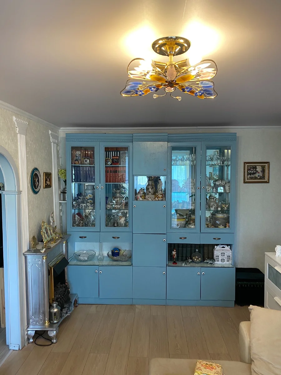 Советская стенка Вега перекраска