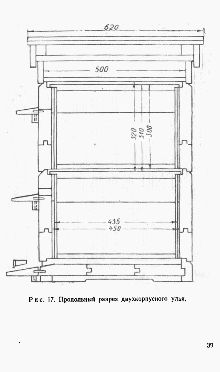 Улей рута чертеж