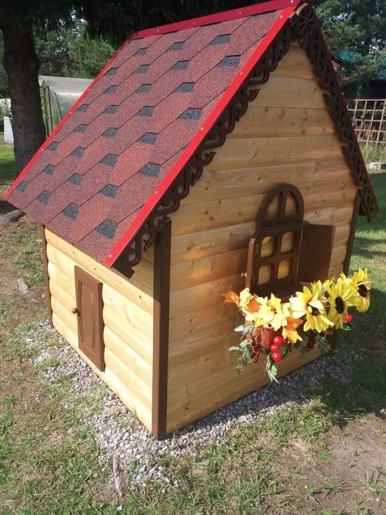 Домик для колодца