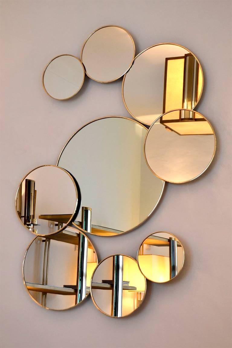 Круглые зеркала на стену