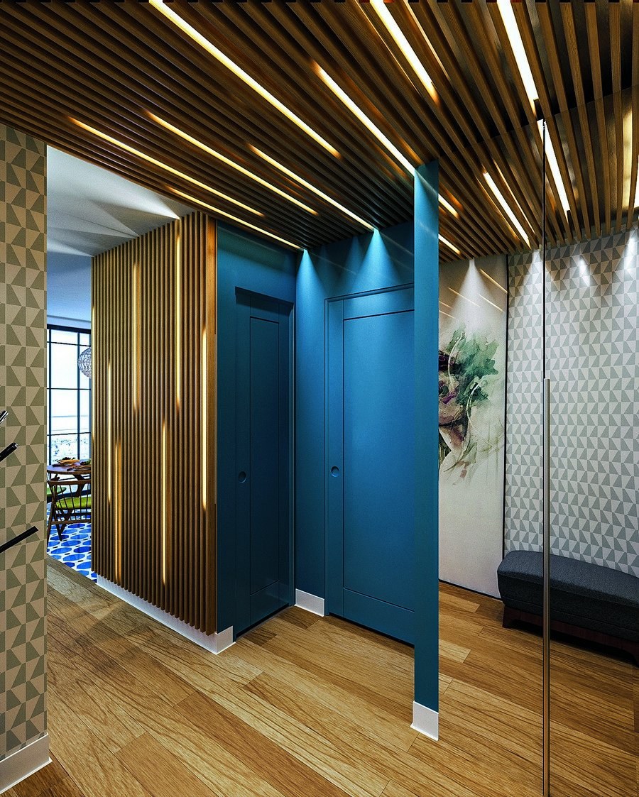 Реечные перегородки баффели